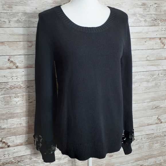 Michael Kors Long Sleeved Embellished Sweater  282 - Picture 1 of 8